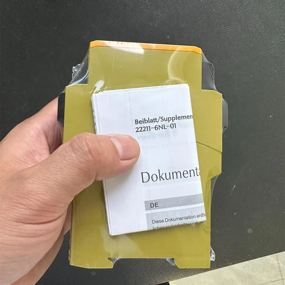 جديد لوحدة تتابع الأمان Pilz PNOZ X7P 777056 230-240 فولت