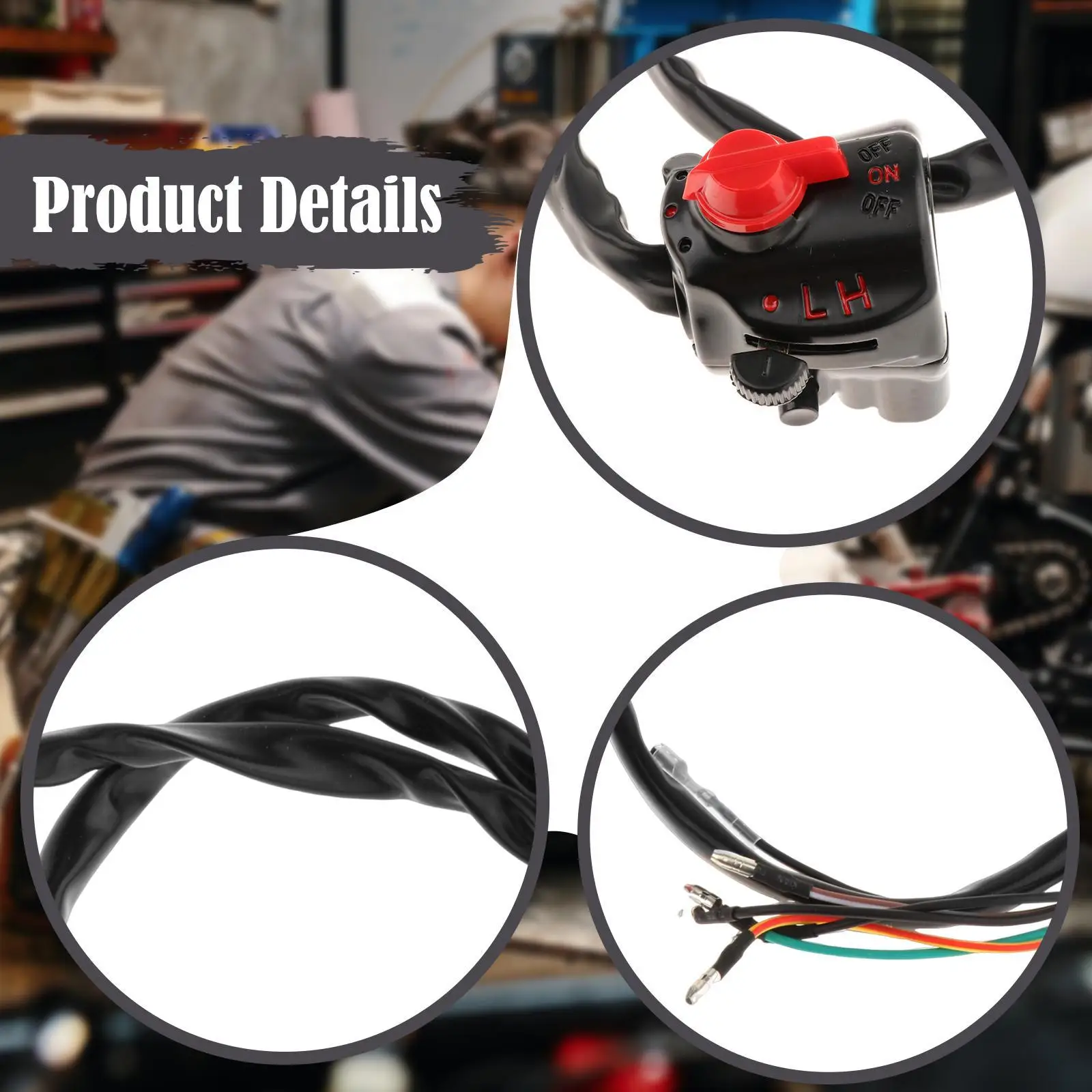 35300-300-672 Honda CB750K0용 On Off Start Kill 프리미엄 액세서리