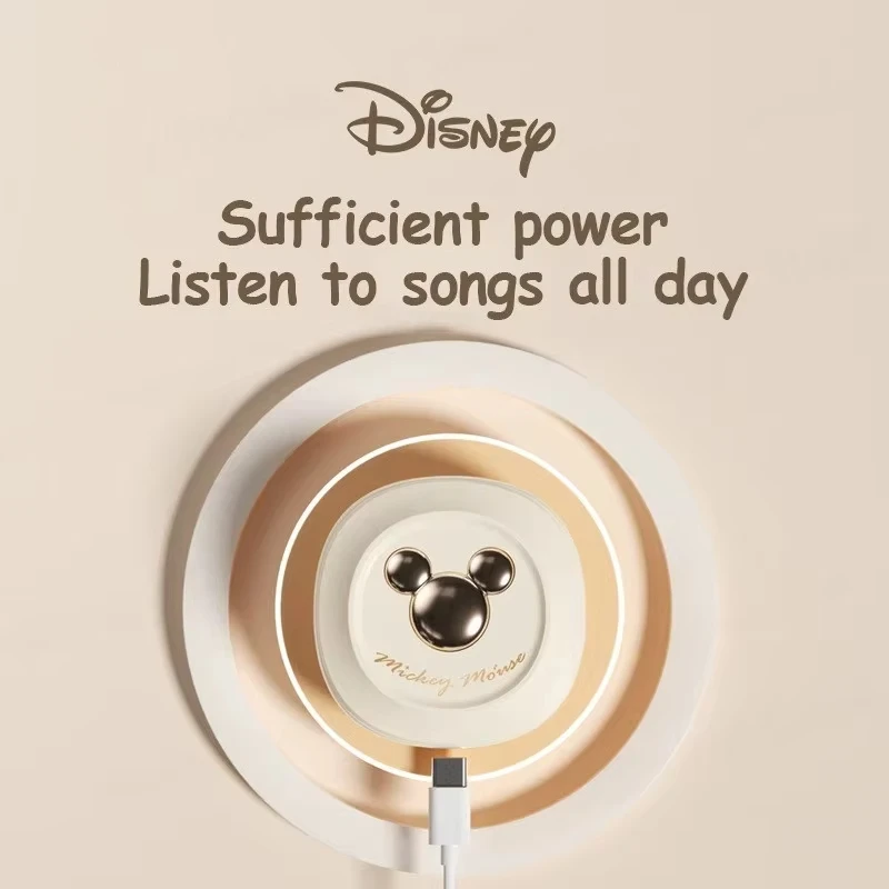سماعات أذن ذات غطاء انزلاقي من اختيار ميكي ، صوت ستيريو HiFi ، لاسلكي ، بلوتوث ، سماعة رأس للاتصال ، تقليل الضوضاء ، HD