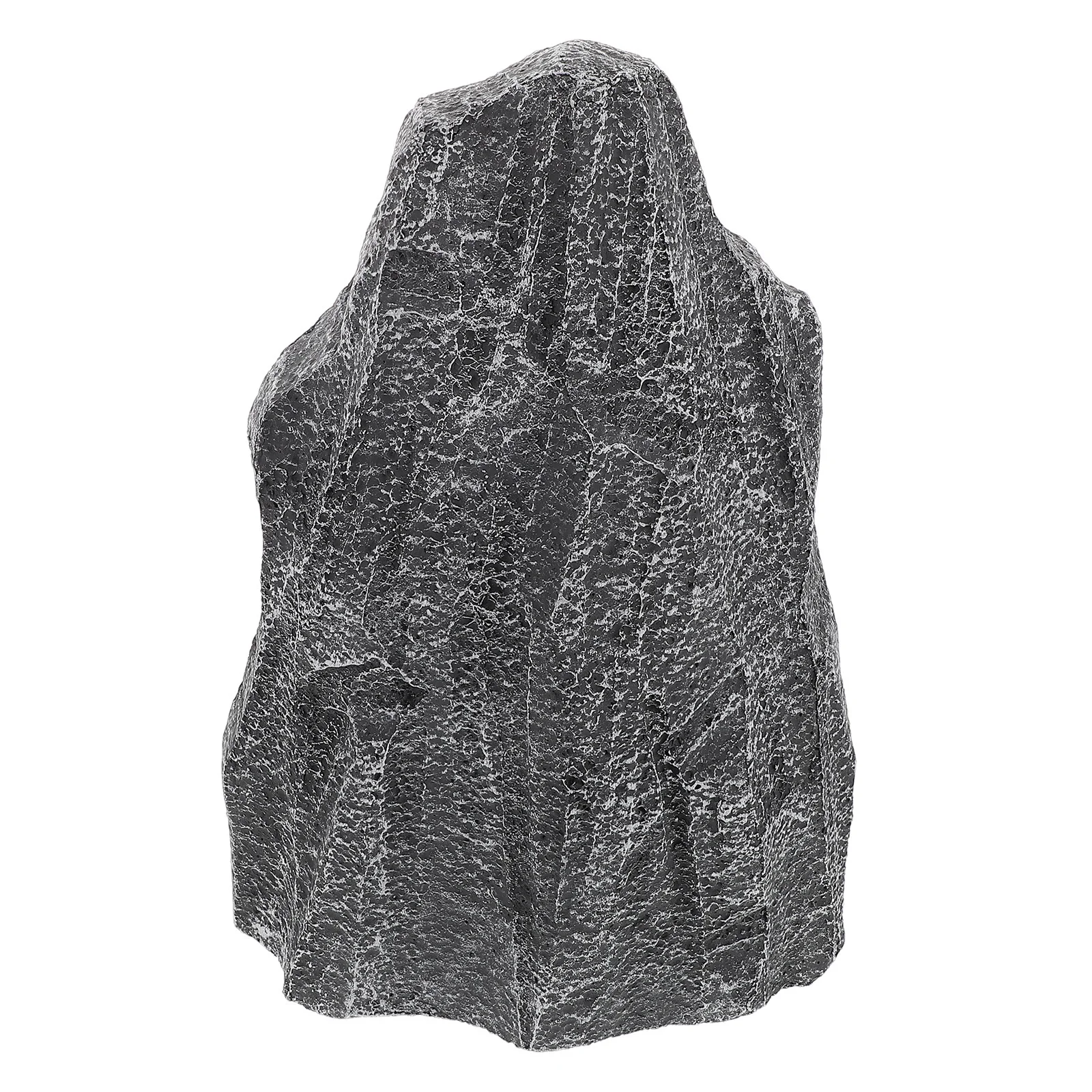 Accesorio de balancín de piedra de espuma realista para decoración de espectáculo de escenario, decoración de paisajismo de acuario de jardín interior y exterior, piedra pequeña