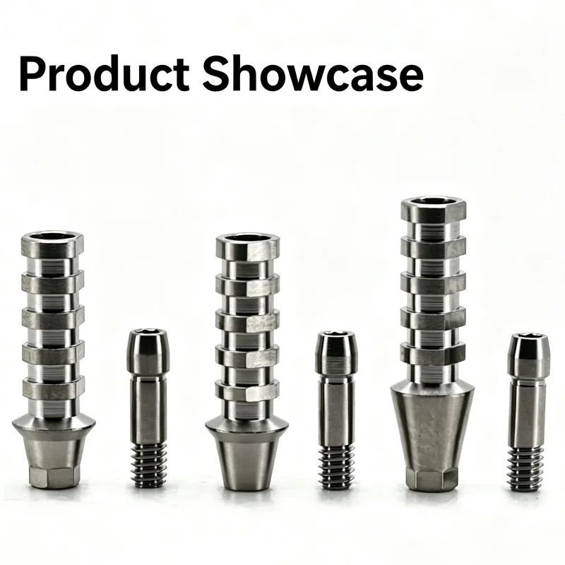 10pcs Dentistry Third Party Accessories Are Suitable for Temporary Screw Implant Replacements with Finished OSSTEM Products