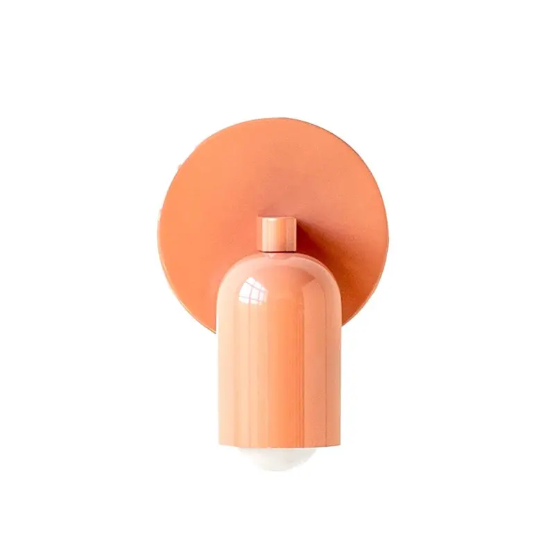 

Lightweight Colorful Led Lighting E27 Wall Mounted Lamps For Bedroom Hallway Hotel Decoration Sconce Light Background Nordic Sty