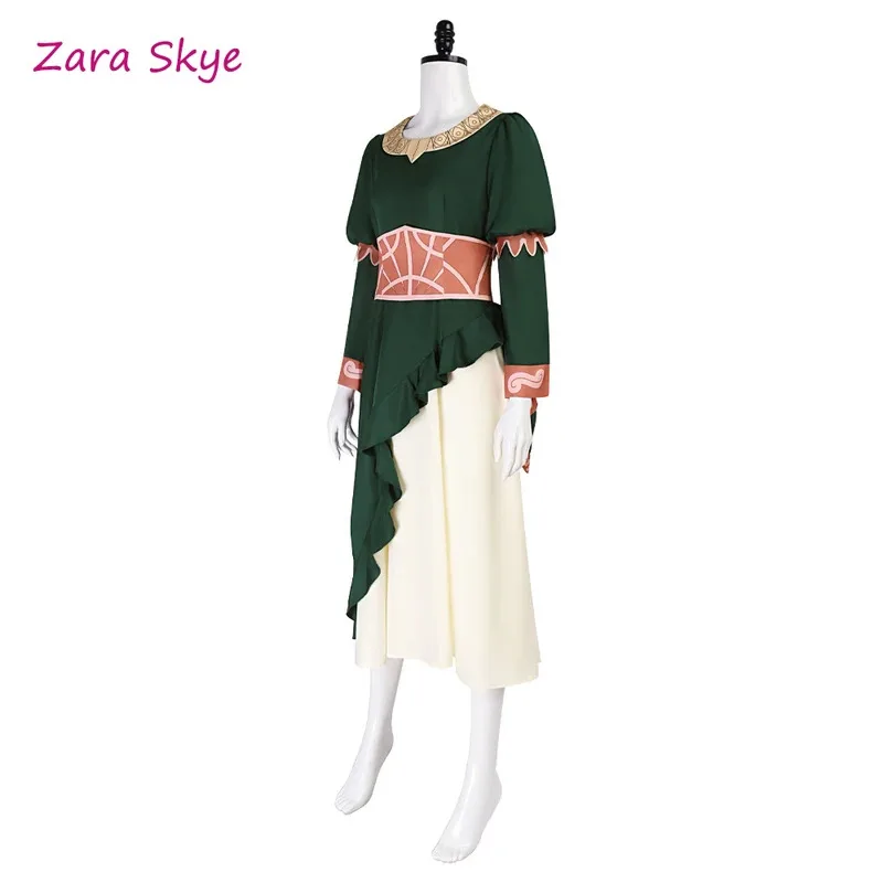 Disfraces de Anime El Señor de los Anillos: batalla de Rohan Hera cosplay Halloween vestido medieval princesa disfraz mujer adulta