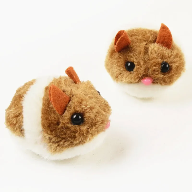 Cats Interactive Toy Plush Cat Toy Funny Dog Toys Shaking Movement Little Mouse Rat Kitten Fur Pet Supplies Gifts Pet Products