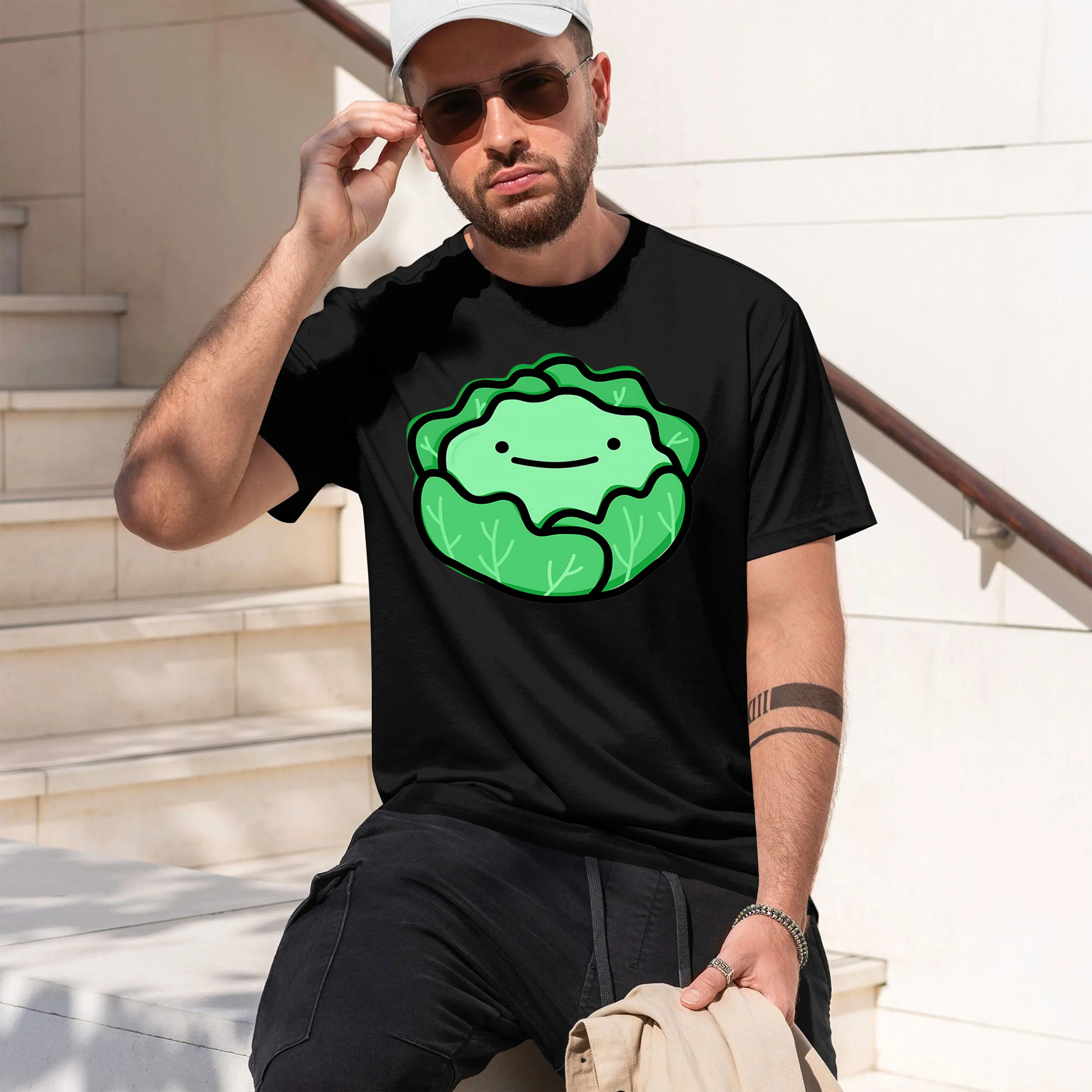 Lettuce 2026 New Model Men’s Short-sleeve crewneck T-Shirt Classic Casual Multiple Colors and Sizes for Daily Wear All-Day Comfo
