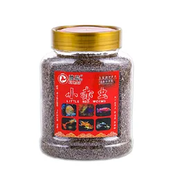 High quality manufacturer wholesale Freeze Dried Natural Fishing Bait Red Worm Pesca Freeze Dried Natural Fishing Lures