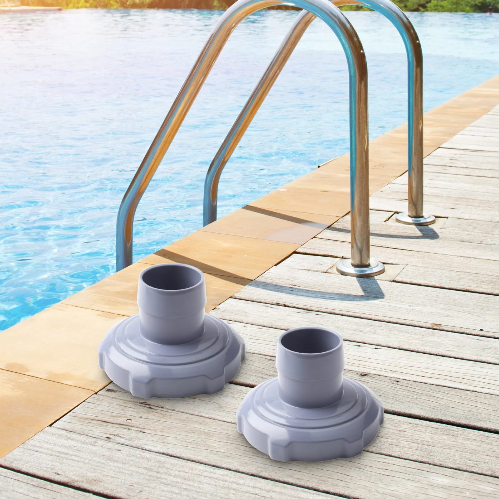 

Pool Vacuum Hose Adaptor Hose Adapter Self-replacement Versatile Oil And Impurity Removal Regular Use Pool Maintenance