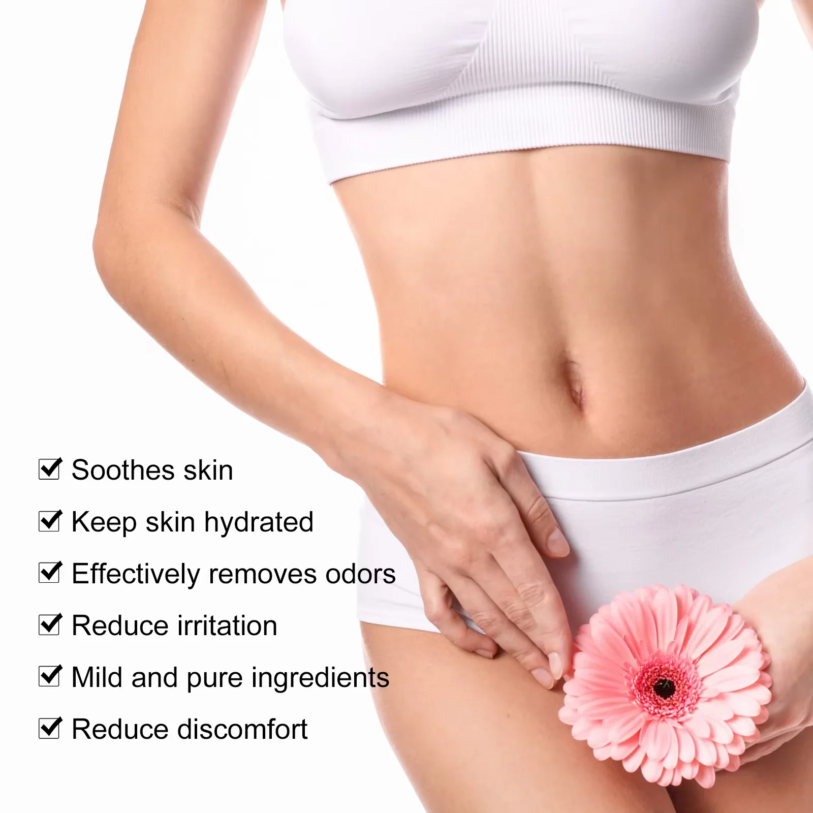 أنثى غسل الصابون يوني العناية المهبلية Ph التوازن الفراولة إزالة الرائحة التنظيف العميق ترطيب سطع منتجات الأجزاء الخاصة