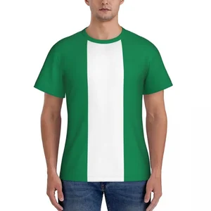 Nigeria Flagge Grafik t -Shirts für Männer und Frauen, nigerianisches Fußballtrikot, Sport T -Shirt, Fußballmannschaft, patriotische T -Shirts, Neuankömmlinge, Sommer 8 Hauptverkauf Nigeria Shirt - №8