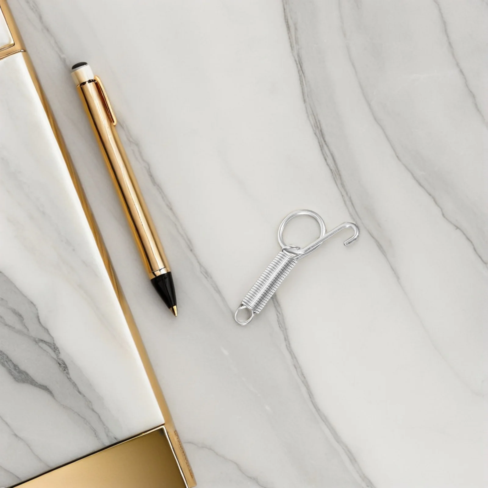 

24Pcs Metal Cage Door Spring Latch Hooks for Rabbit Cat Bird Cages Easy Installation Strong Spring Mechanism Versatile