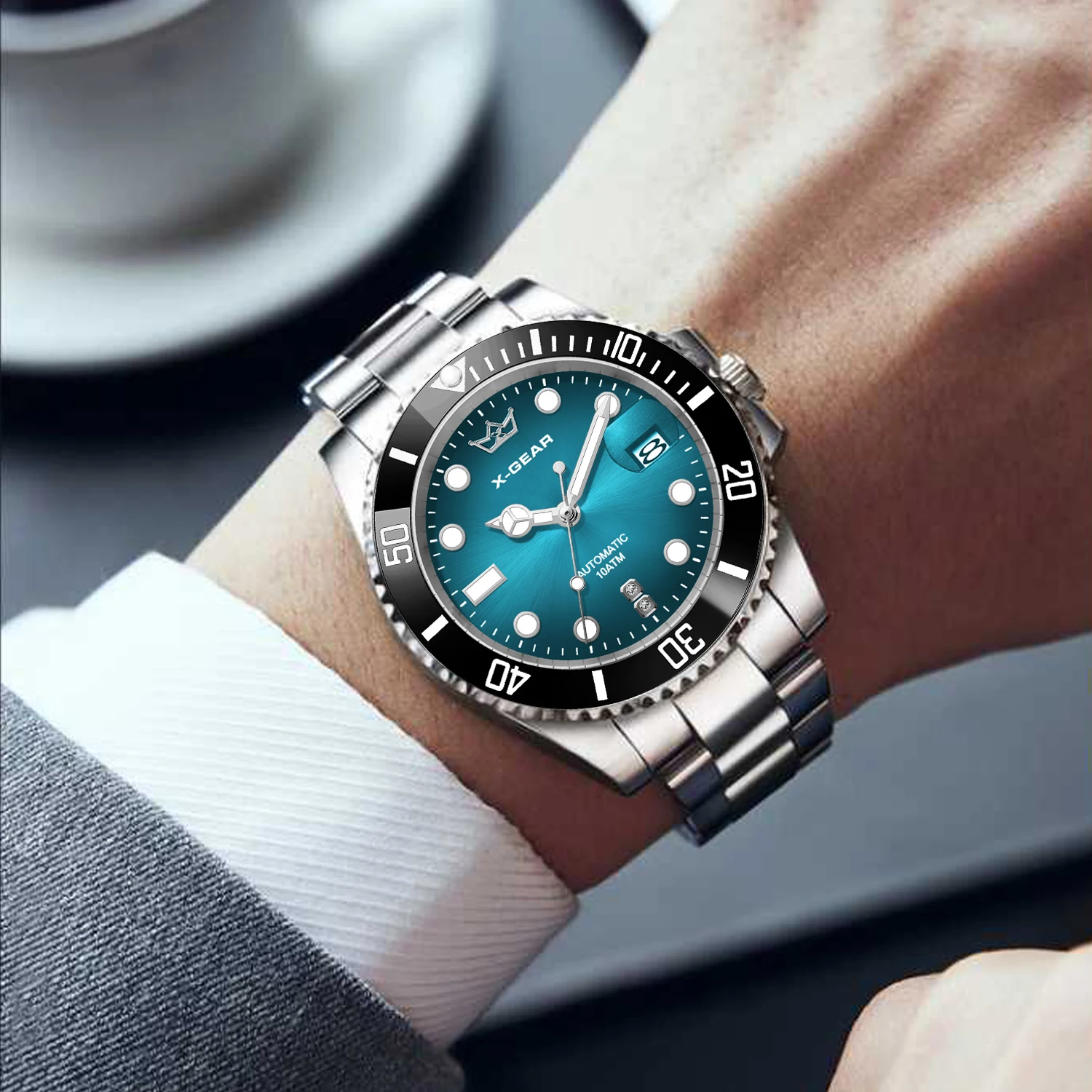 �y�Z�[�����zX-GEAR �����Y �N���V�b�N �S�[�X�g�E�H�b�` �@�B�����[�u�����g �h�� �J�����_�[�t�� �g�勾 �X�e�����X�X�`�[�� �Z���~�b�N�x�[��