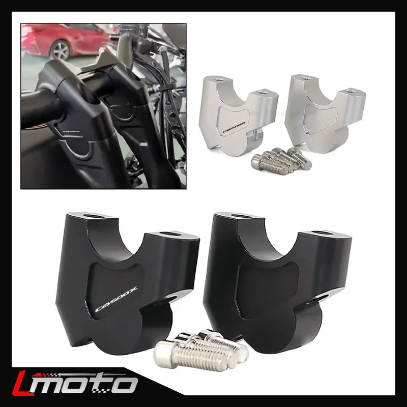 

Motorcycle Handlebar Riser 28MM Drag Handle Bar Clamp Extend Adapter For Honda CB500X 2020 CB 500 X