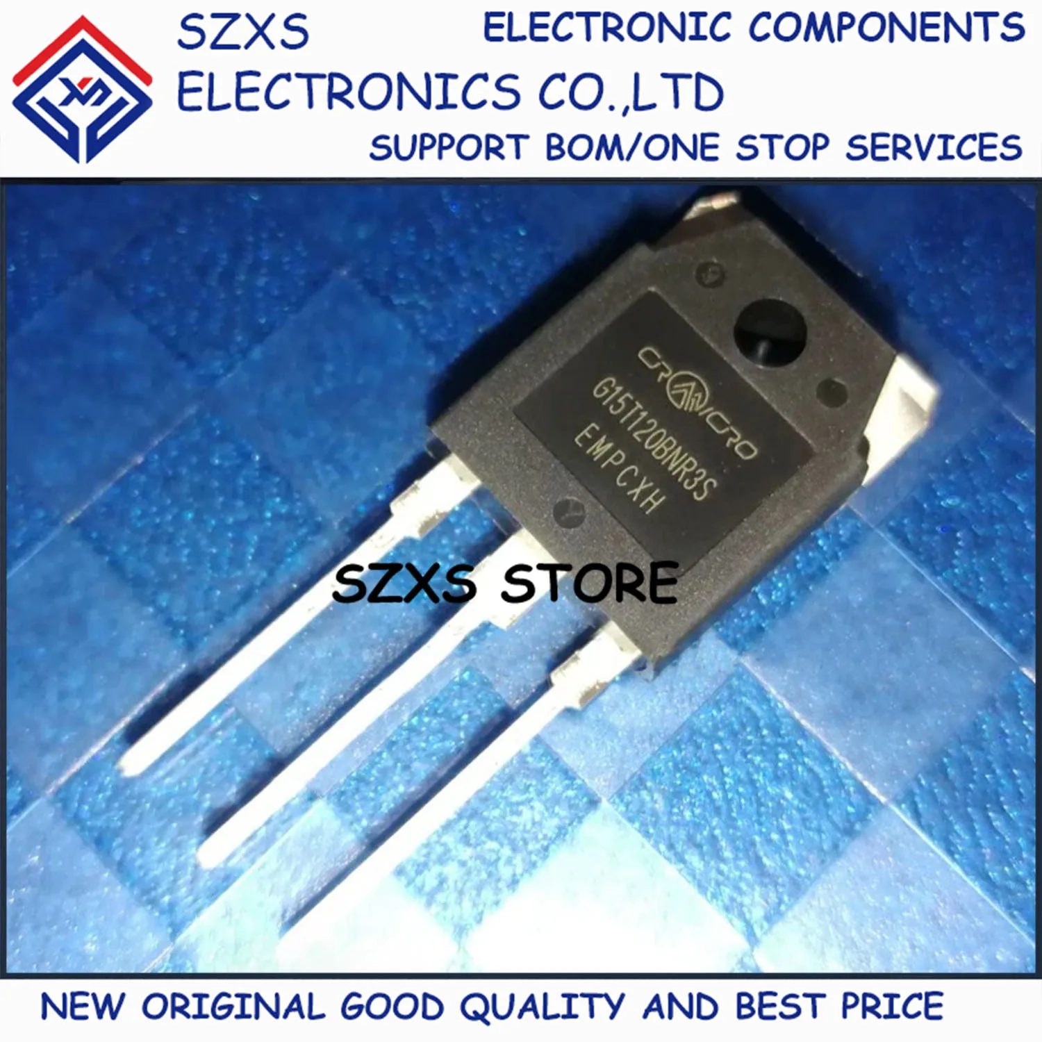 

New Original 10Pcs G15T120BNR3S TO-3P 1200V 15A IGBT Transistor In Stock Electronic Components Good Quality