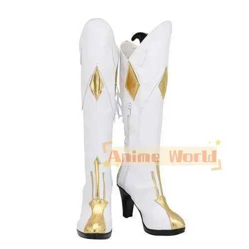 

Genshin Impact Jean Boots Halloween Costumes Accessory Cosplay Shoes Custom Made Halloween Carnival Party Props
