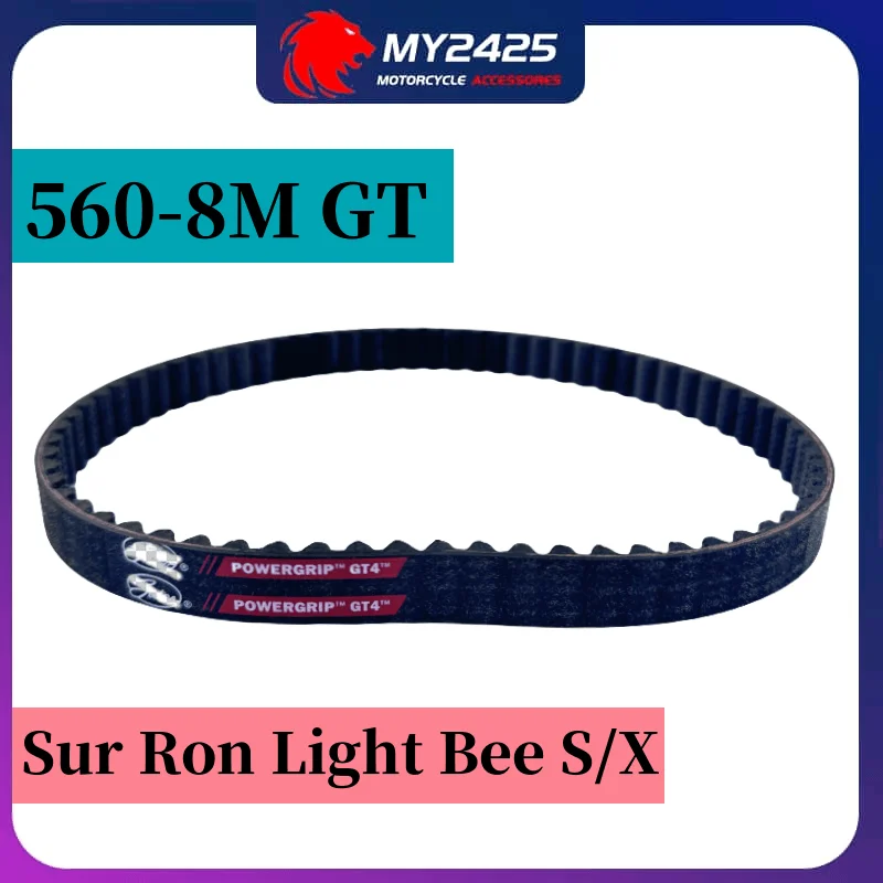 

Electric Motorcycle 8M 560 Original Transmission Belt Drive Belt For 560-8M Sur-Ron Surron Sur Ron Light Bee S/X DRIVE BELT