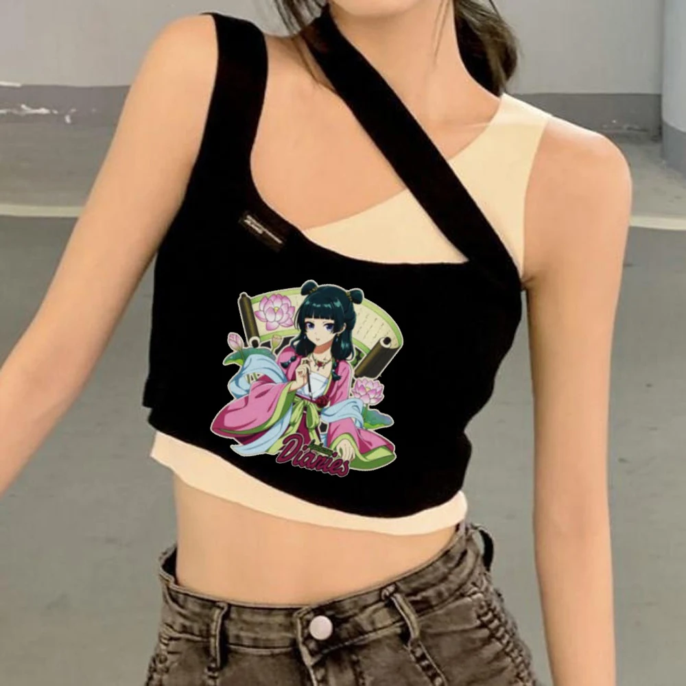 Apothecary Diaries cropped top ladies summer kawaii jojifuku alternative  japan tshirt jojifuku grunge alternative  cheap party