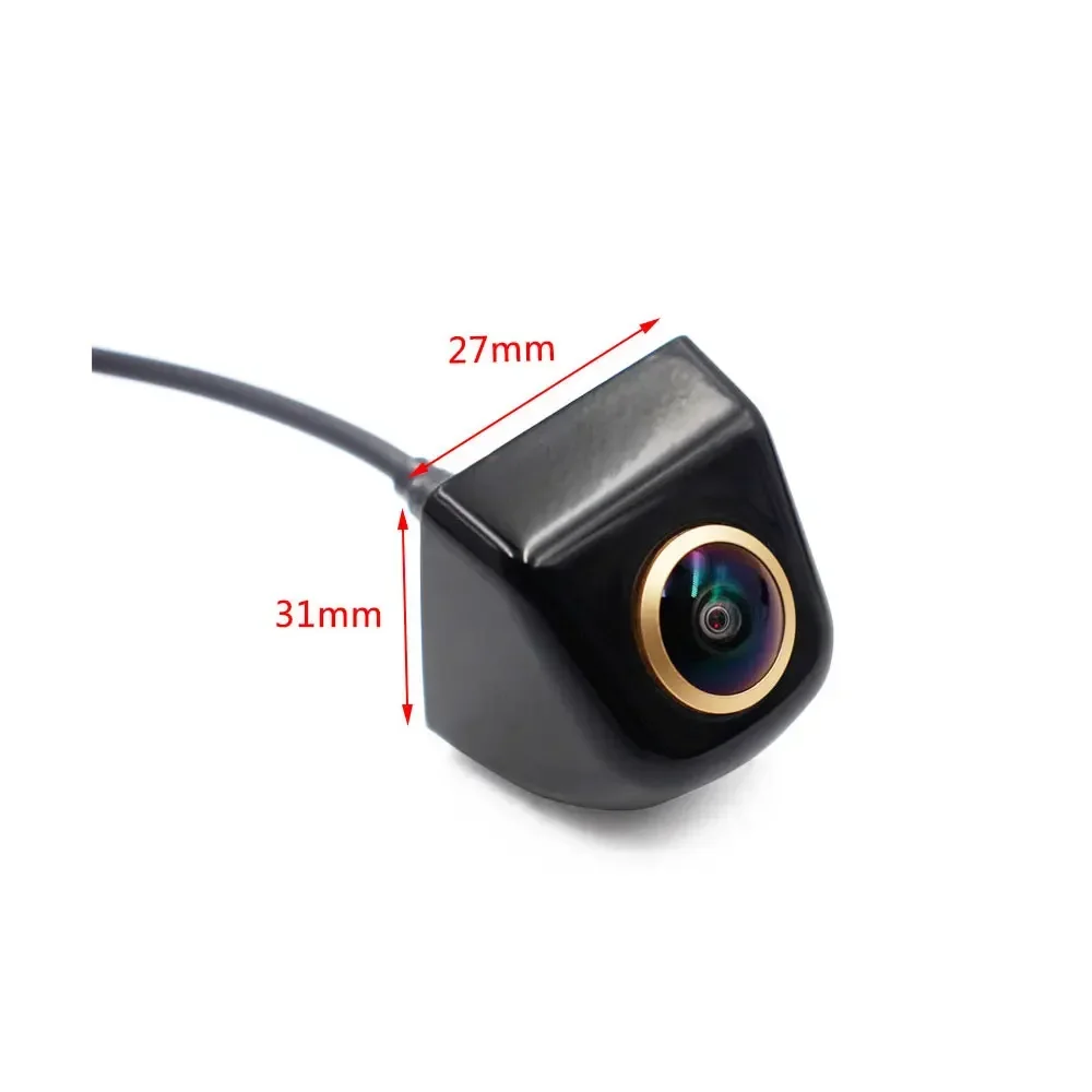 Dynamic trajectory Car rear-view camera Fisheye Night vision Reverse automatic parking monitor CCD waterproof HD video 170 angle