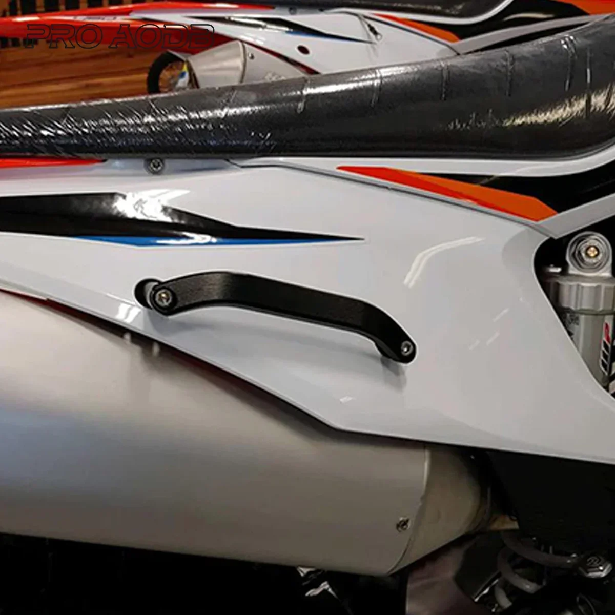 ل Husqvarna دراجة نارية FC FE FX TC TE TX 2019-2023 الألومنيوم الركاب الخلفي انتزاع السكك الحديدية مقبض ل KTM SX SXF EXC EXCF XC XCF XCW
