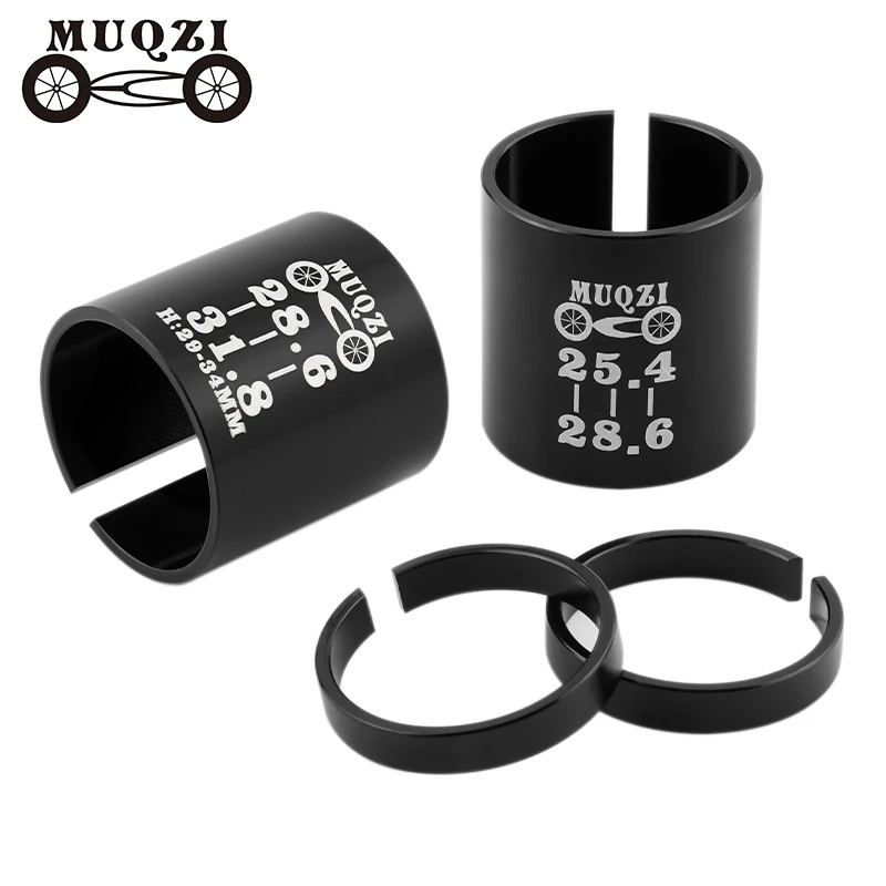 MUQZI Fork Adapter 25.4 To 28.6 28.6 To 31.8mm Bike Stem Adjust Shim