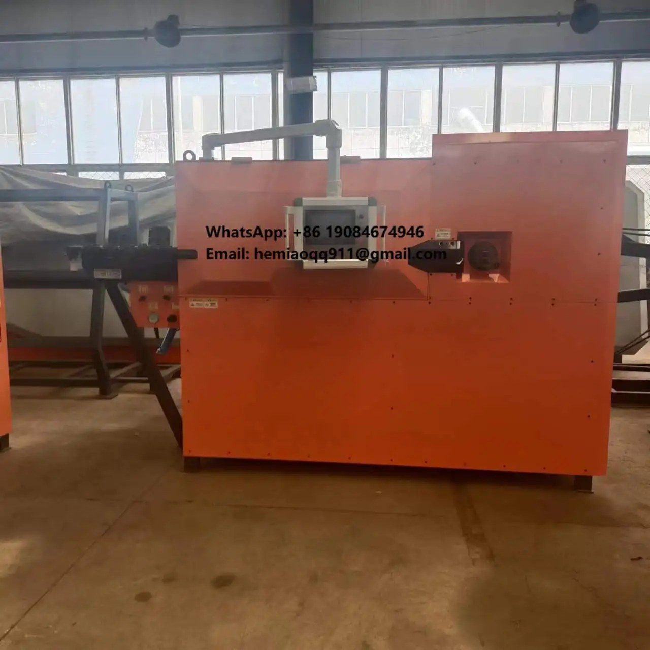 

Automatic CNC Steel Bar Bending Machine Carbon Steel Processing Equipment with Core Motor Components