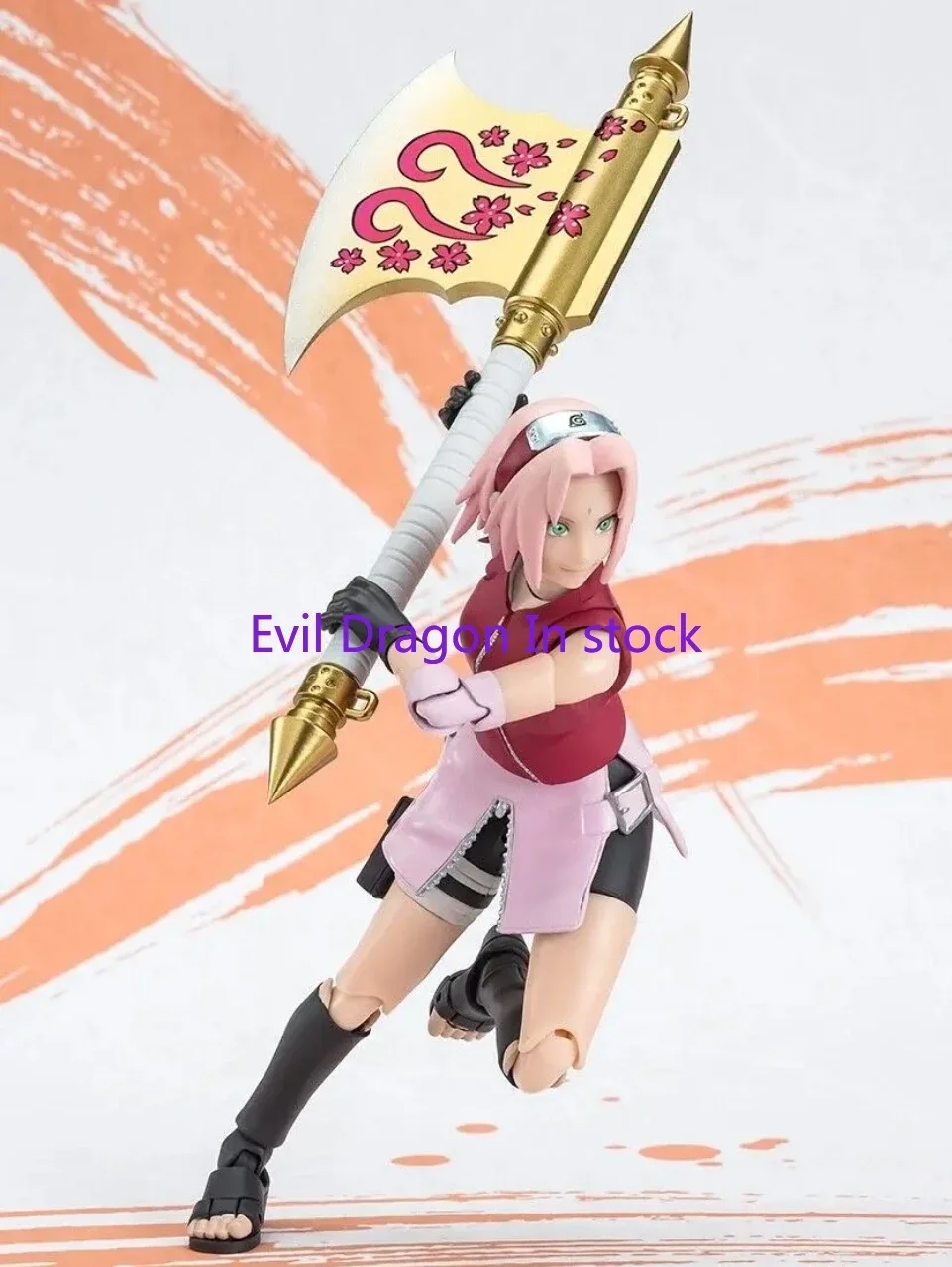 

100% Original Bandai SH Figuarts SHF Sakura Haruno NARUTOP99 Edition Action Model Anime Figure Toys Gifts Figura in Stock