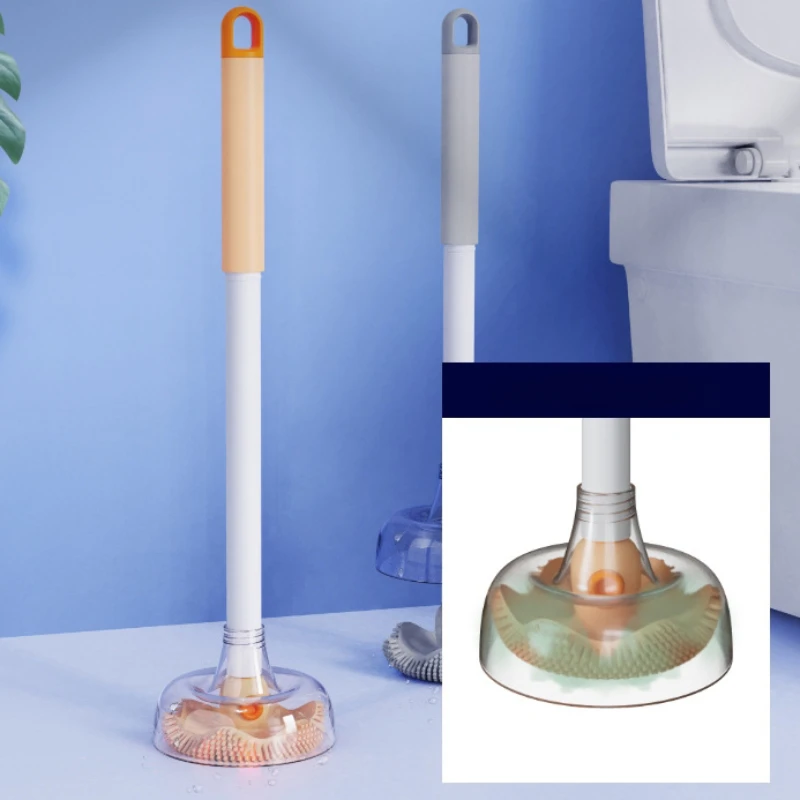 

Bathroom Toilet Brush Soft Silicone No Dead Angle Cleaning Brush WC Toilet Cleaner Brush Bathroom Accessories