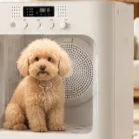 Automatic Pet Hair Dryer Box Smart Pet Bath Drying Machine for Cats Dogs Small Animals