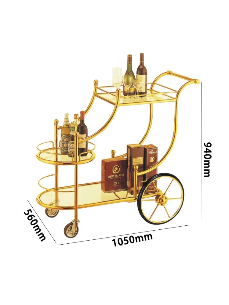 بار عربة فندق مطعم عربة متنقلة شاحنة جين ثلاثية تجارية
