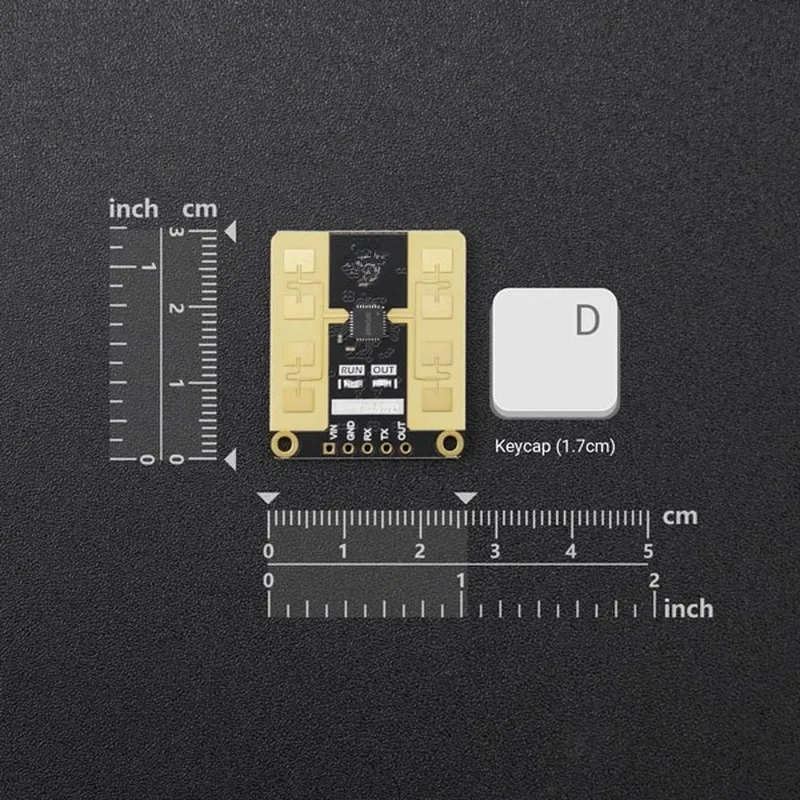 4001 24GHz millimeter wave presence sensor (25m, universal asynchronous transceiver) Long-range, high-precision, dynamic and