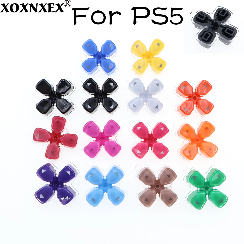 1 قطعة D-pad نقل العمل الصليب زر مجموعة إصلاح جزء استبدال لسوني Dualsense 5 PS5 تحكم غمبد الملحقات