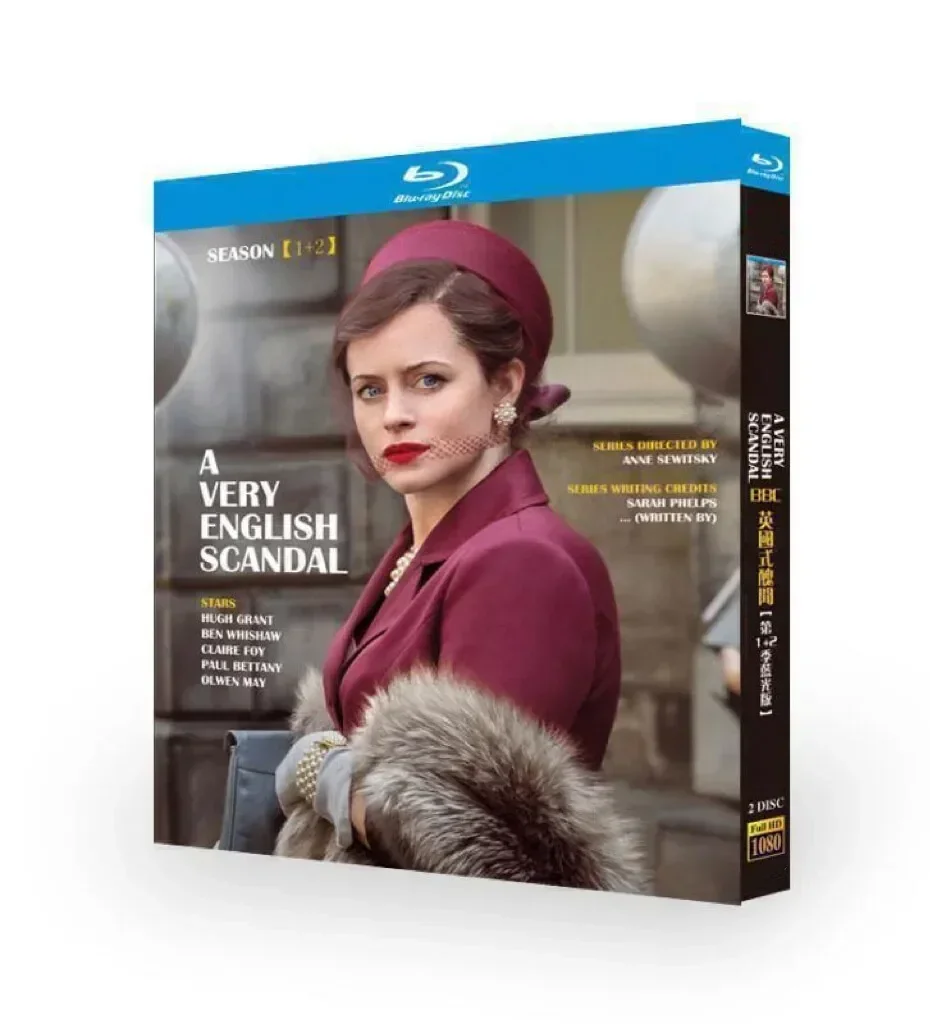 A Very English Scandal Season (1-2) 2-Disc New Sealed Box Set High Definition BD