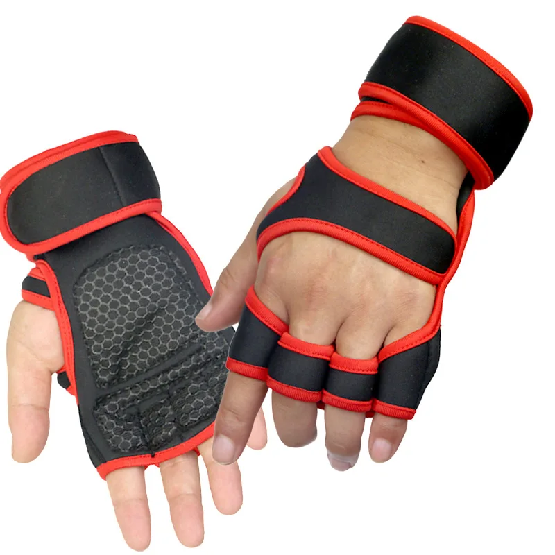 Gants de sport d'entraînement pour hommes et femmes, gants d'entraînement, fitness, musculation, levage, gymnase, main, poignet, l'hypothèse, protecteur