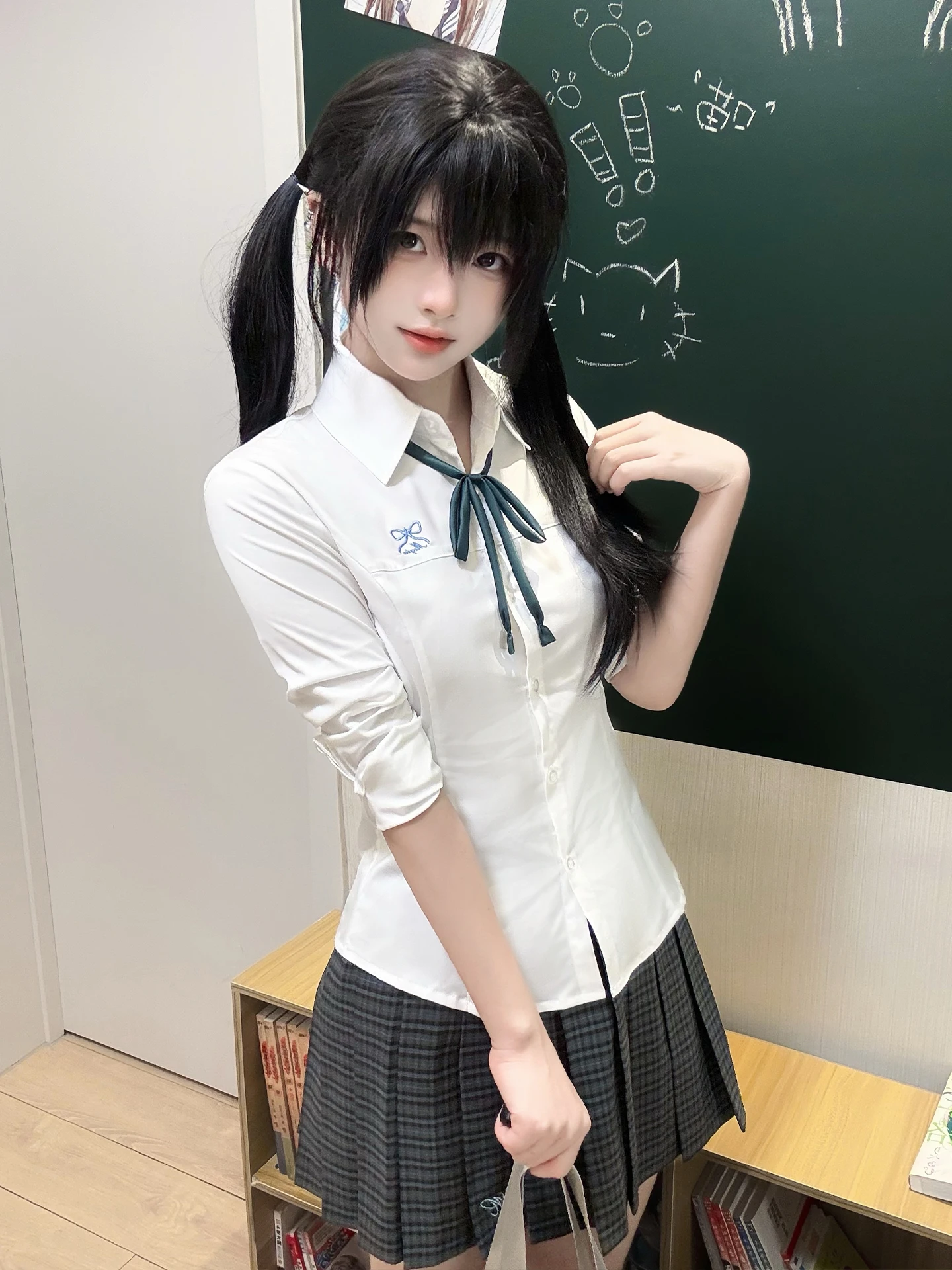 

Длинный свек для похудения, белый ирт, оригинальный дизайн, с застежкой на талии, JK orm Sle, бамбуковое волокно, полиэстер, спандекс, смесь женских...