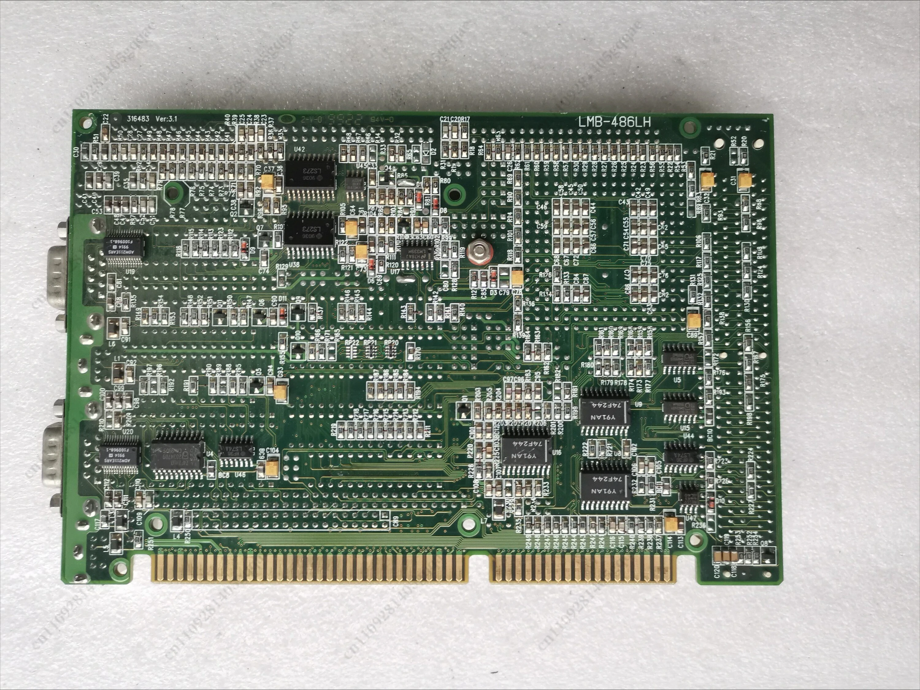 LMB-486LH Half Length Industrial Control Motherboard 486 ISA Slot Half Length Motherboard Without Baffle
