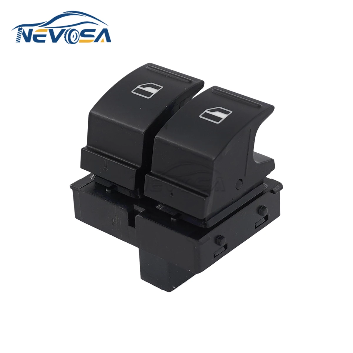 NEVOSA 1K3959857 Car Window Lifter Control Switch Button For VW Caddy 2K Jetta EOS Golf MK5 Passat B6 1K3959857A 2K0959857A