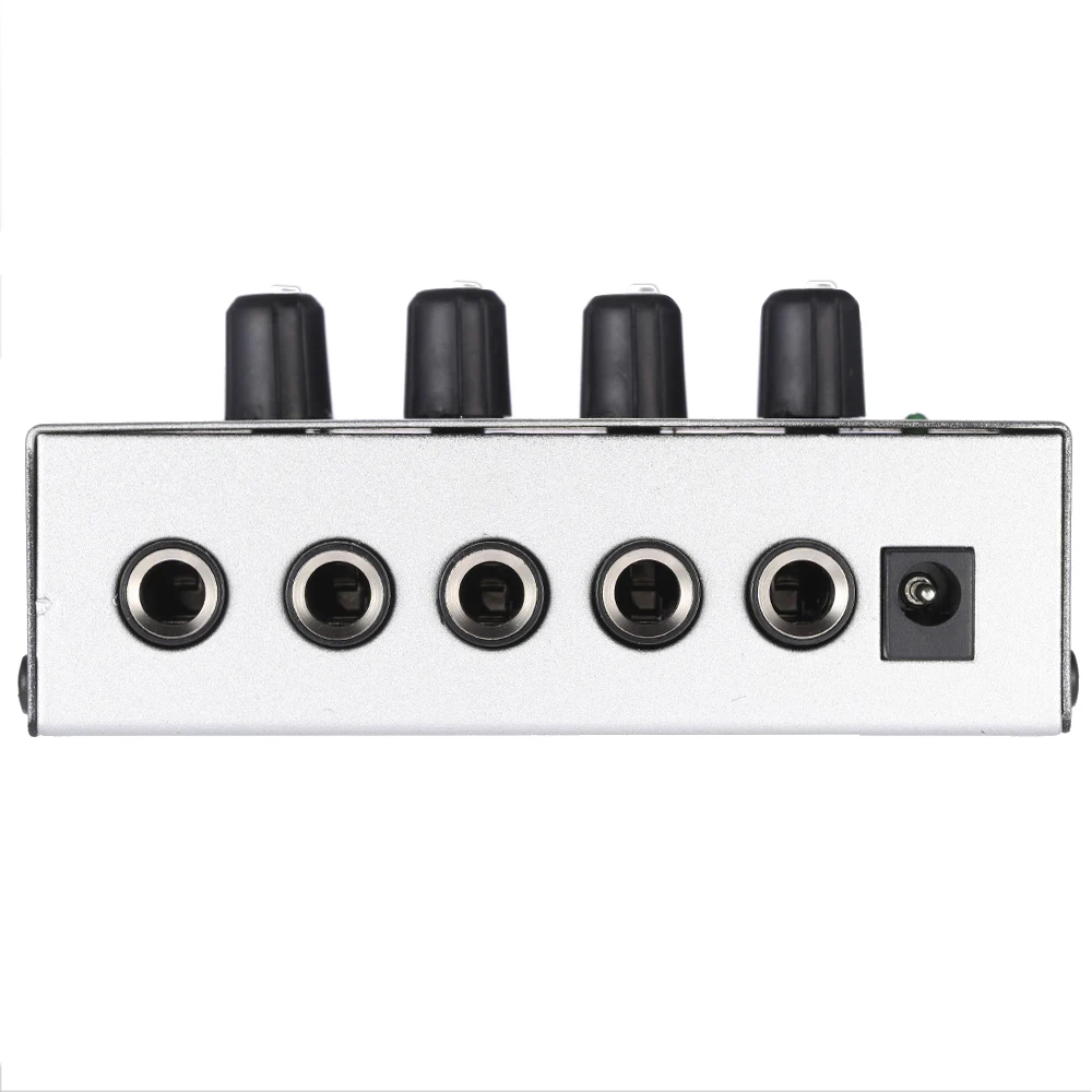 HA400 Ultra-compact 4 Channels Mini Audio Stereo Headphone Amplifier with Power Adapter