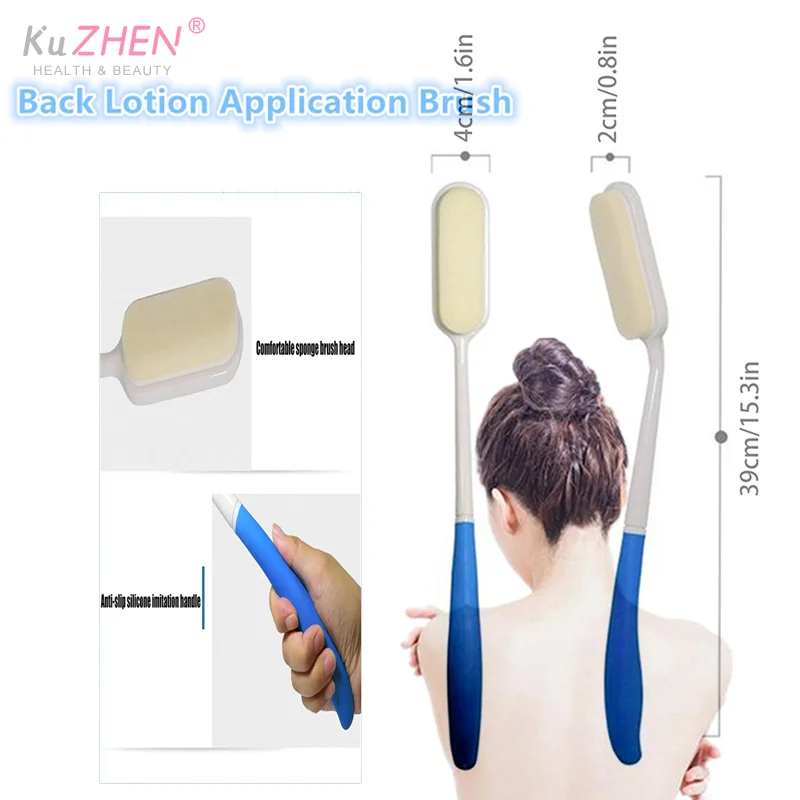 

1 шт., многофункциональный аппликатор для лосьона и солнцезащитного крема, профессиональный домашний аппликатор для мужчин и женщин с длинной ручкой, портативный, удобный