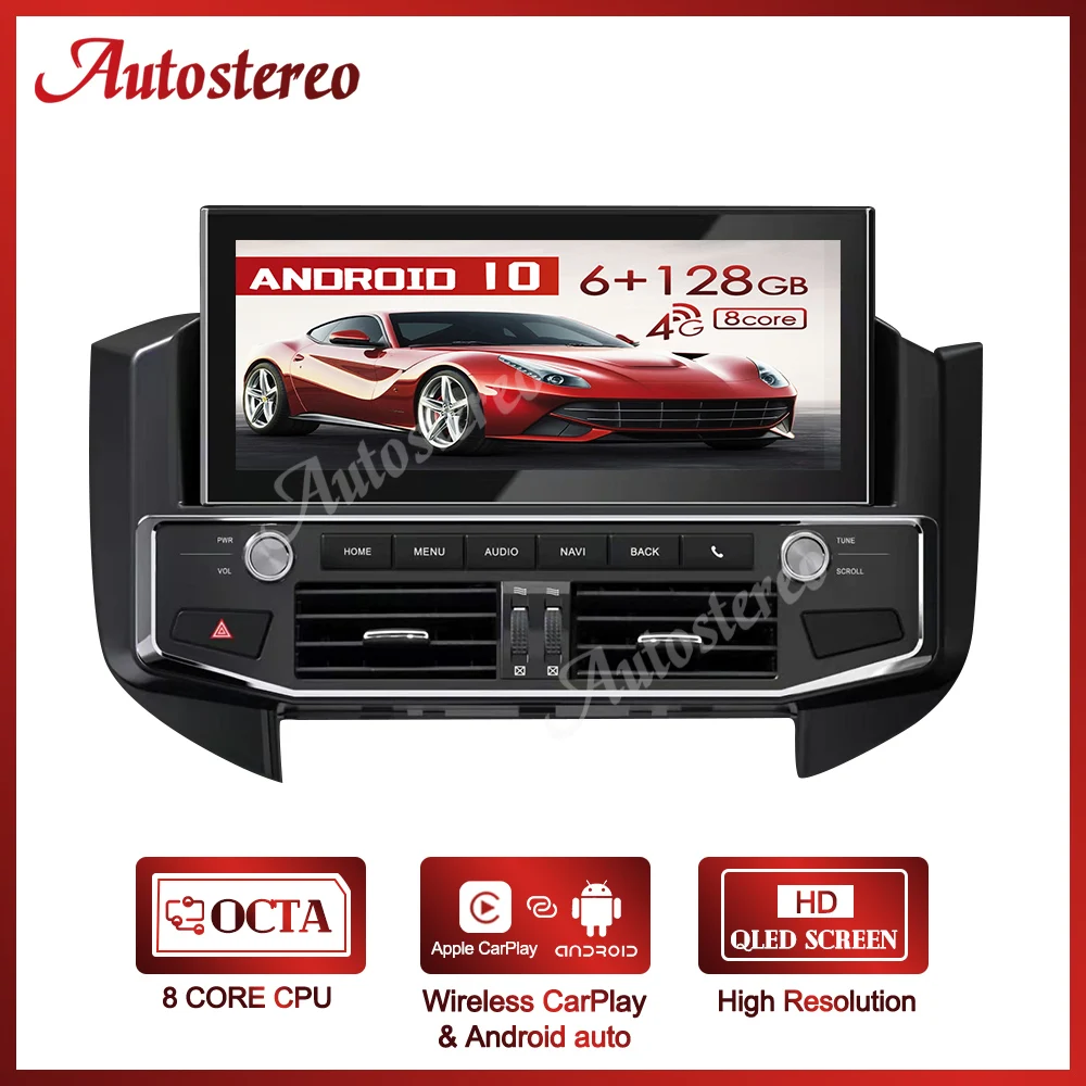 12.3 Android 10 8+128 For MITSUBISHI PAJERO Shogun Montero 2006-2016 Car GPS Navigation Head Unit Auto Stereo Multimedia Player