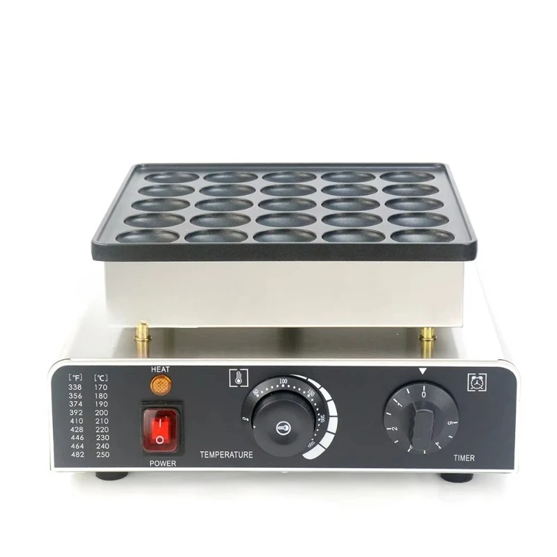 Non-stick coated pancake maker electric mini fit