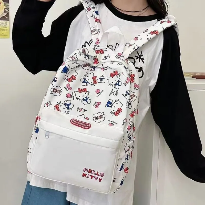 

Sanrio Hello Kitty Backpack Cute Pochacco Large Capacity Backpack Portable Student School Bag Cartoon Pattern Children's Gift