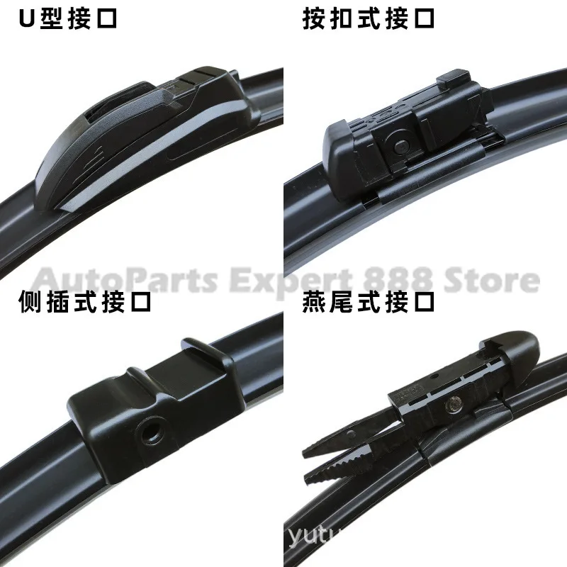 For Suzuki Jimny Windshield Wiper Blades Front and Rear Set Premium All-Weather Performance Silent Operation