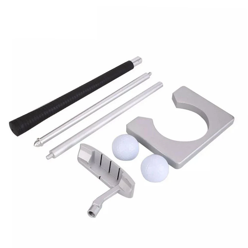Golf Putter Set Portable Mini Golf Equipment Practice Kit With Detachable Putter Ball For Outdoor/Indoor Right Handed Putter
