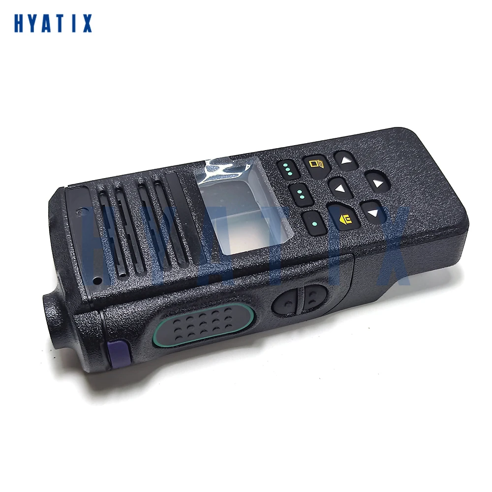 Kit Casing Penutup Keypad Terbatas dengan Tombol Tunggal untuk Aksesori Walkie Talkie APX4000 APX1000 APX2000