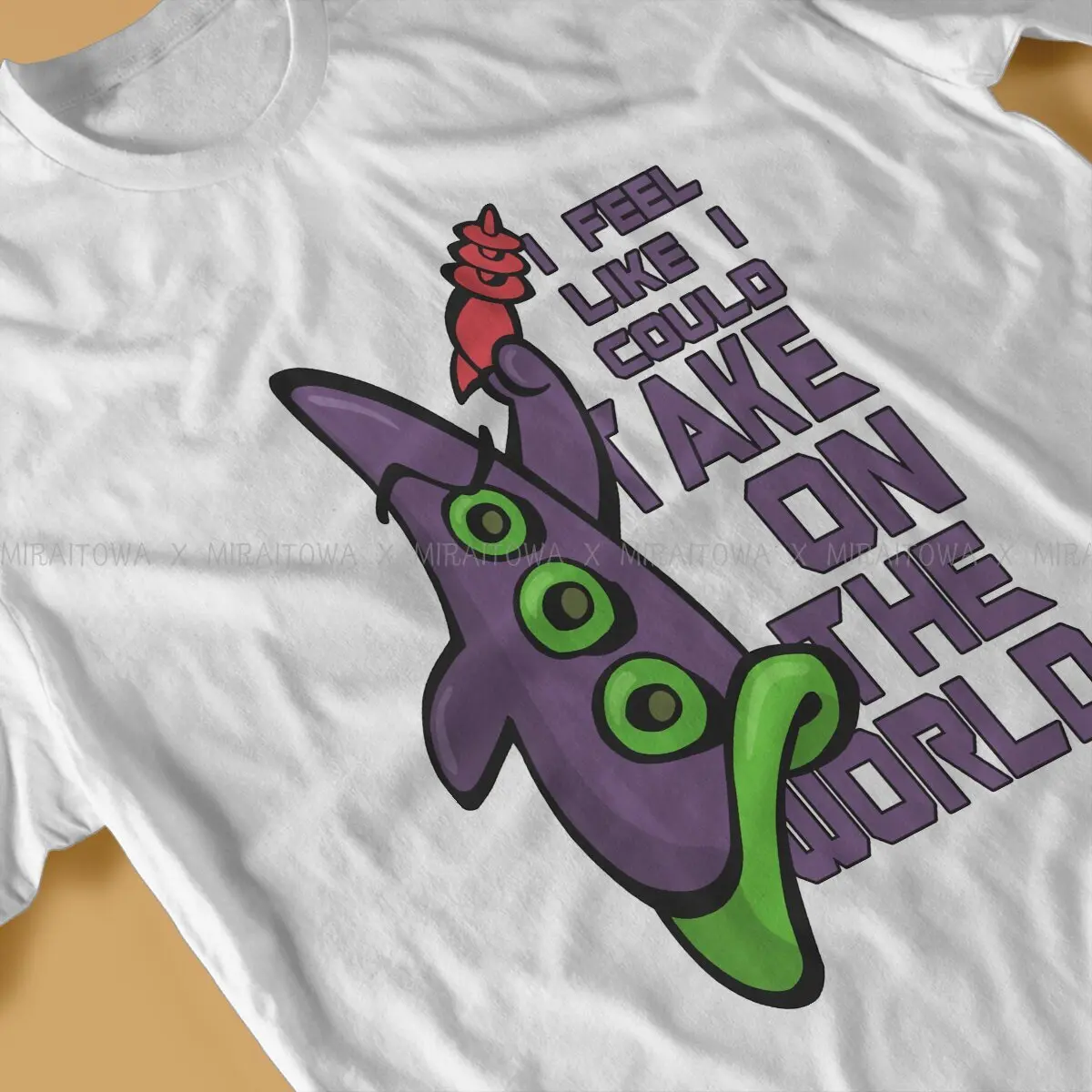 Purple Men TShirt Day Of The Tentacle O Neck Short Sleeve Fabric T Shirt Humor Top Quality Gift Idea