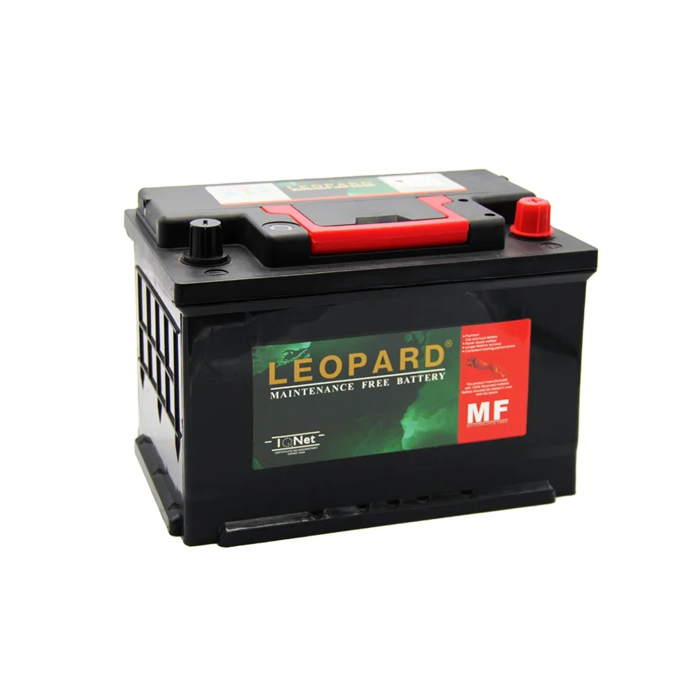 Wholesale auto batteries DIN75 standard 12v 75ah lead acid car battery Maintenance free autobatte