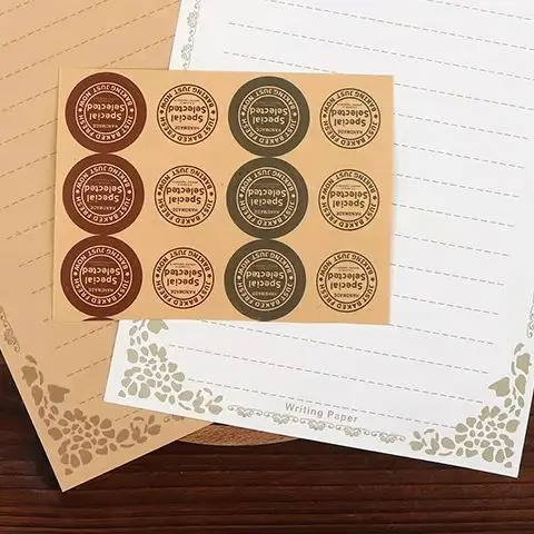 10PCS Vintage Kraft…