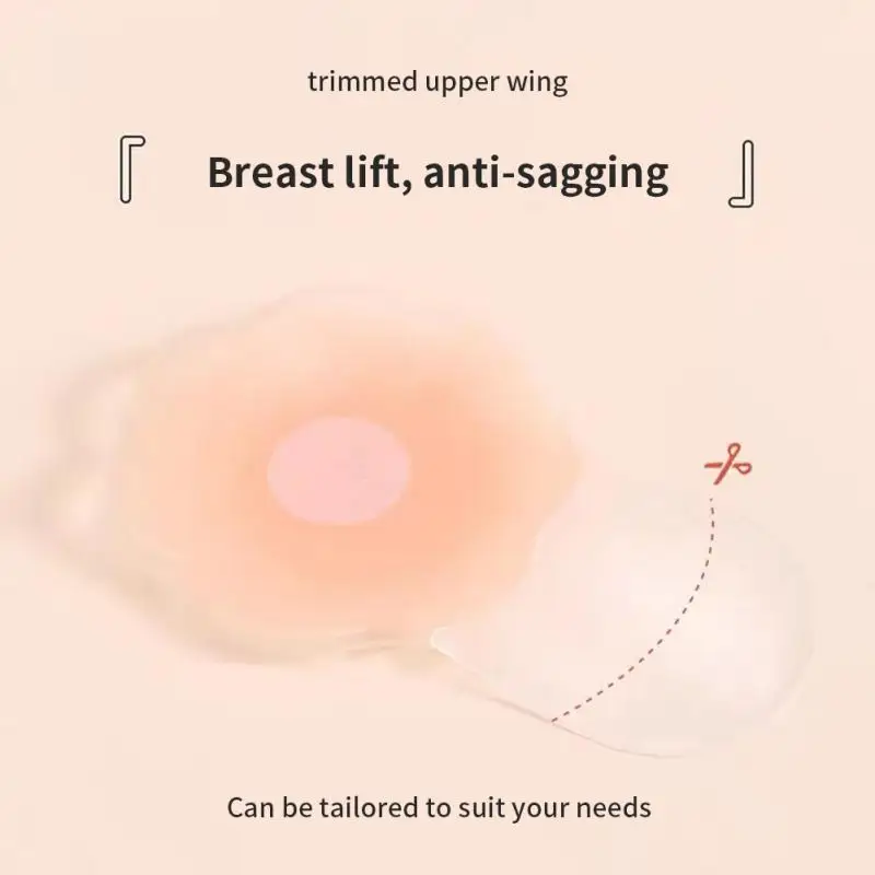 Breast Stickers For Women's Thin Anti-sagging Nipple Cover Invisible Gather Up Breast Petals Chest Support Healthy Stickers