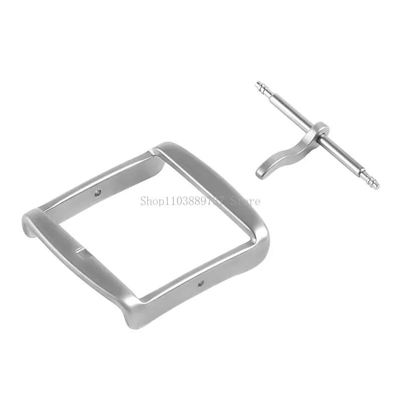 Stainless Steel Silver Watch Buckle for Swatch 1pcs 16mm 18mm 20mm 22mm 24mm Metal Pin Buckle Watch Band Clasp Strap Belt Button