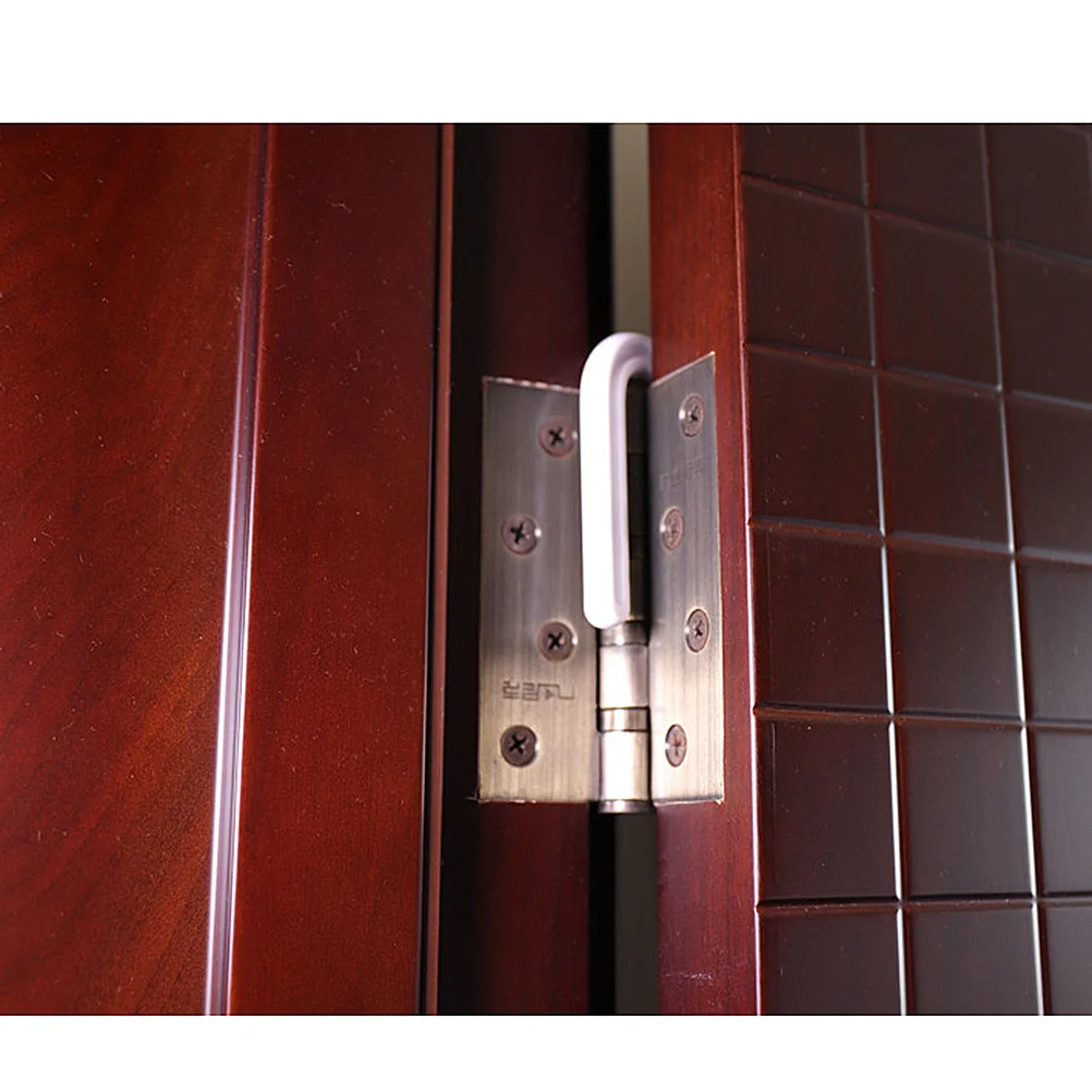 

10pcs Anti-Pinch Plug Holder Wedge For Home Office Hotel Lightweight Space-Saving Door Holder Wedge Door Stopper White