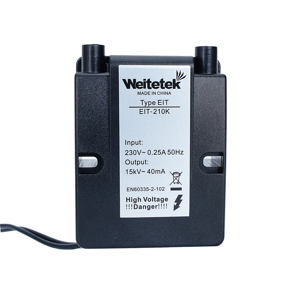 230V 15KV High‑Voltage Pulse Igniter Ignition Transformer with Ignition Needle High‑Tension Cable for Waste Oil Burner